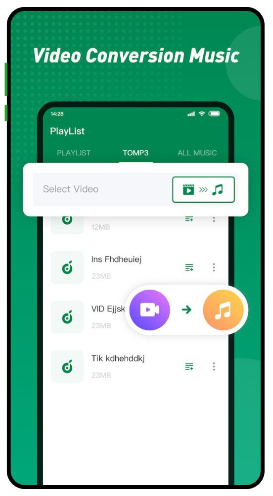 Turning videos to MP3 files: