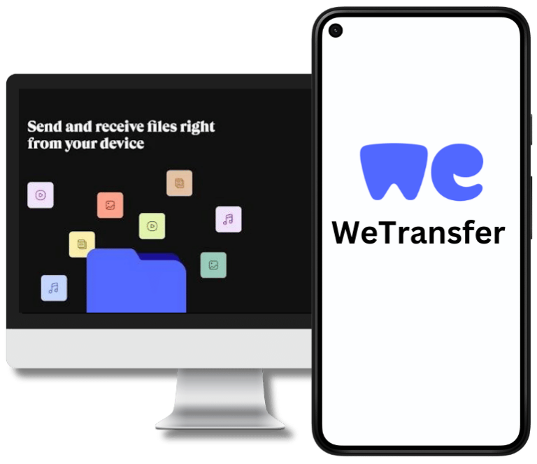 wetransfer mockup