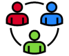 group sharing icon