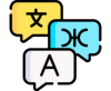 multilingual support icon